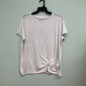 CloudVeil | Women's Twist T-Shirt | White